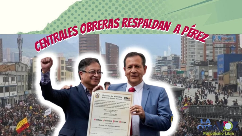 Gustavo Petro recibe carta de Centrales Obreras que apoyan labor del Superintendente de Subsidio Familiar, Luis Guillermo&nbsp;Pérez
