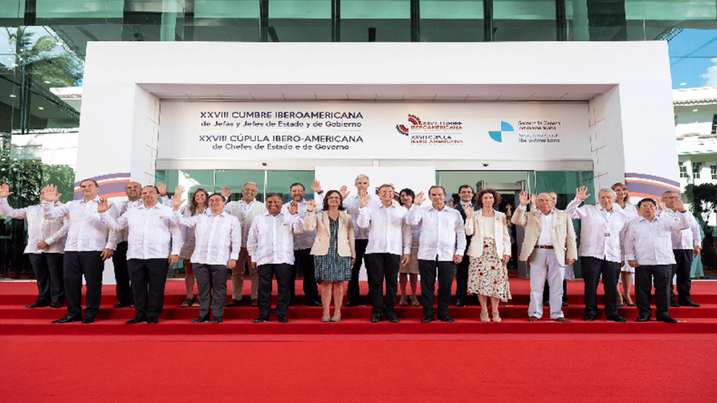 Canciller Gil arriba a República Dominicana para participar en Cumbre&nbsp;Iberoaméricana
