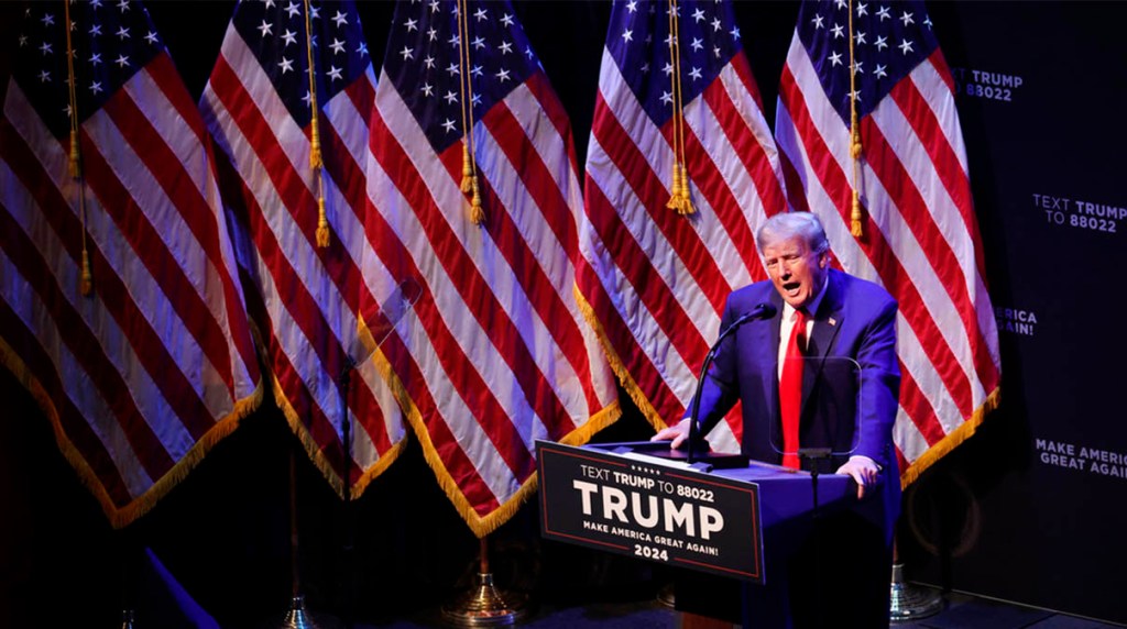 Trump asegura que será arrestado el martes y llama a sus seguidores a&nbsp;protestar