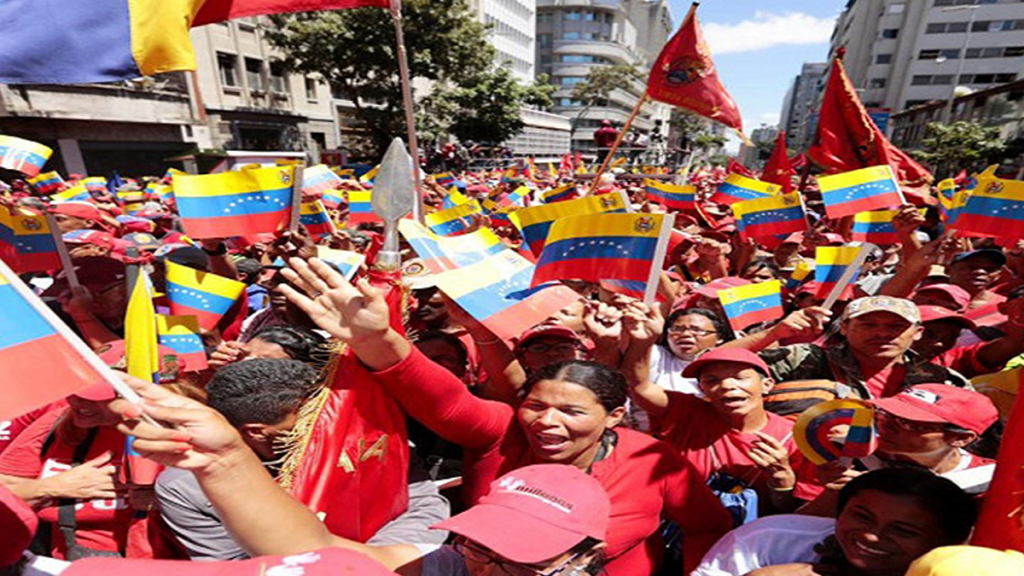 Venezuela se moviliza en apoyo a las investigaciones anticorrupción que desarrolla el mandatario&nbsp;nacional