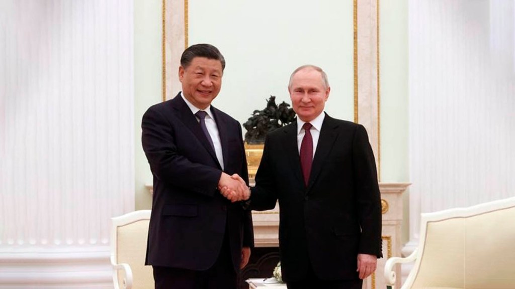 Presidentes de China y Rusia conversan horas sobre agenda&nbsp;bilateral