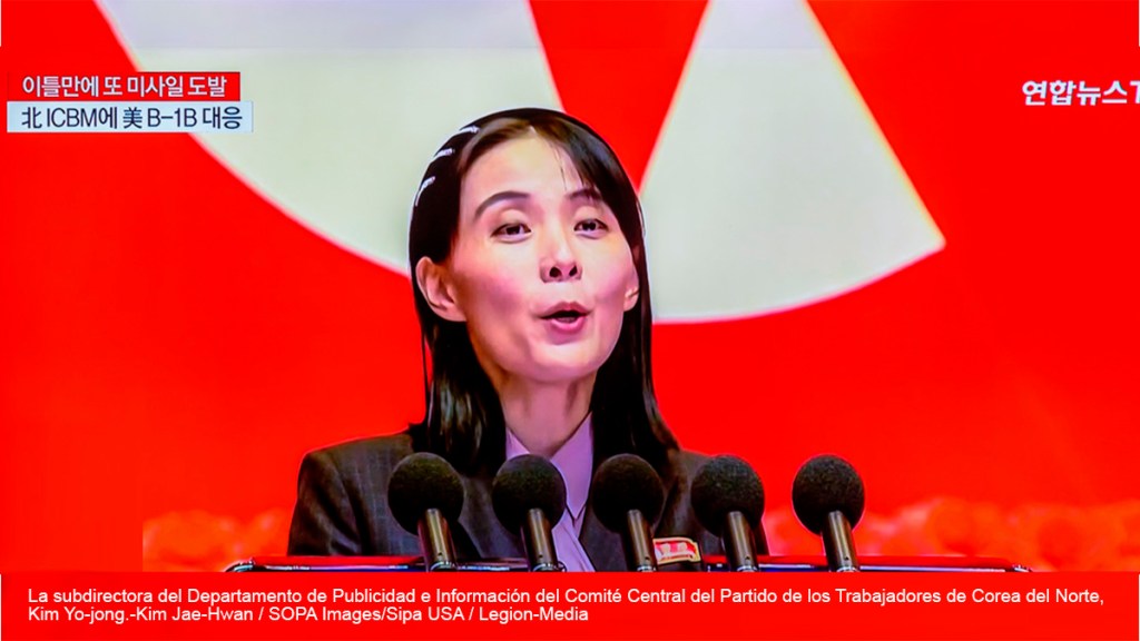 La hermana del líder norcoreano condena la «ilusión nuclear autodestructiva» de&nbsp;Ucrania