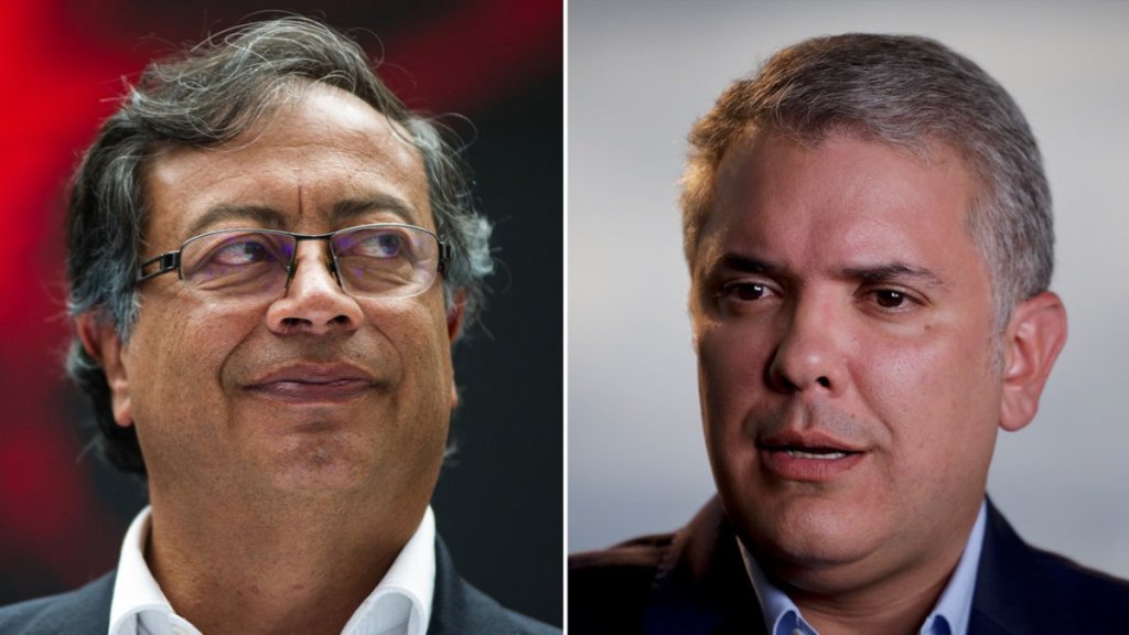 Petro y Duque chocan en las redes por el cumplimiento del acuerdo de paz de 2016 en&nbsp;Colombia