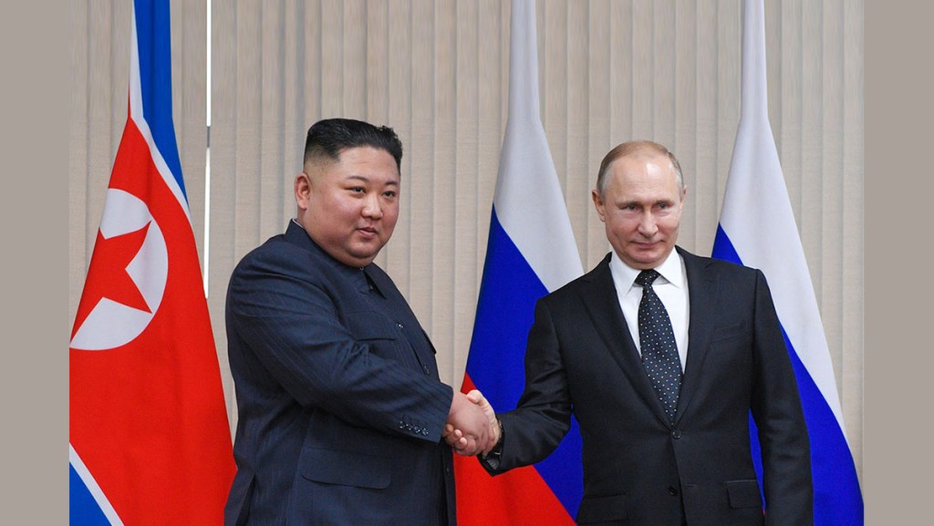 Kim Jong-un: El pueblo ruso se ha levantado en una «lucha sagrada» por la justicia&nbsp;internacional