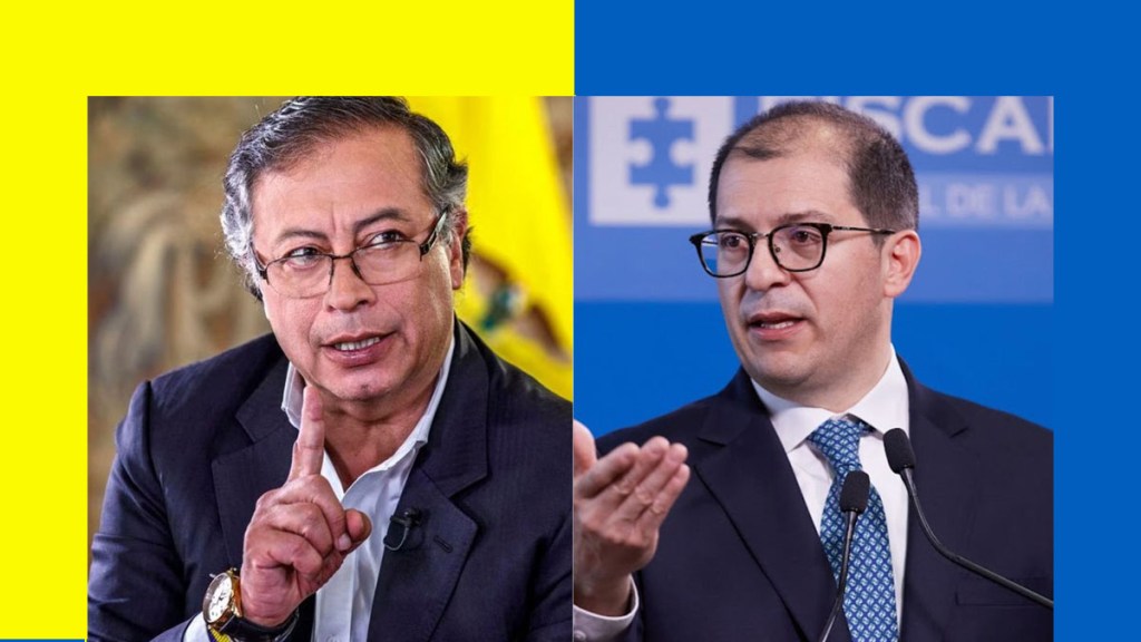 La nueva disputa entre Petro y el fiscal por supuesta inacción de la Justicia en cientos de&nbsp;asesinatos