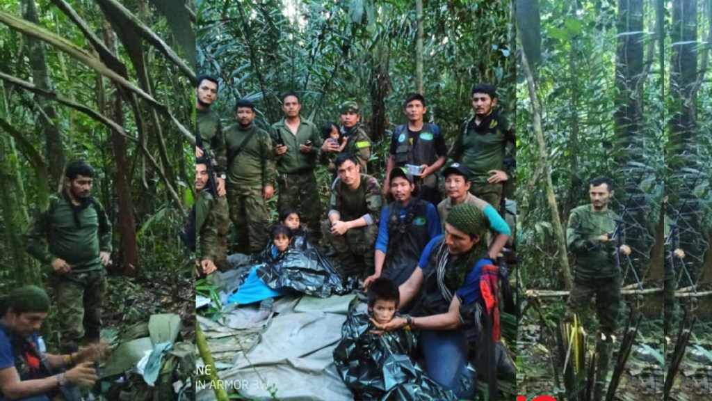 ¿Cómo sobrevivieron los 4 niños perdidos durante 40 días en la Amazonía&nbsp;colombiana?