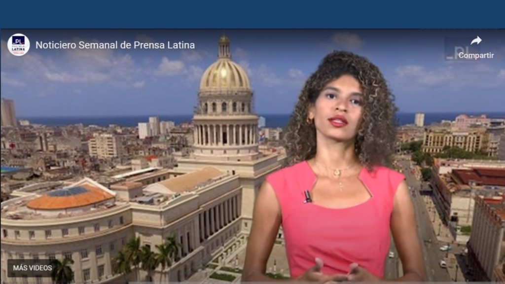 NOTICIERO EN PRENSA LATINA&nbsp;TELEVISIÓN