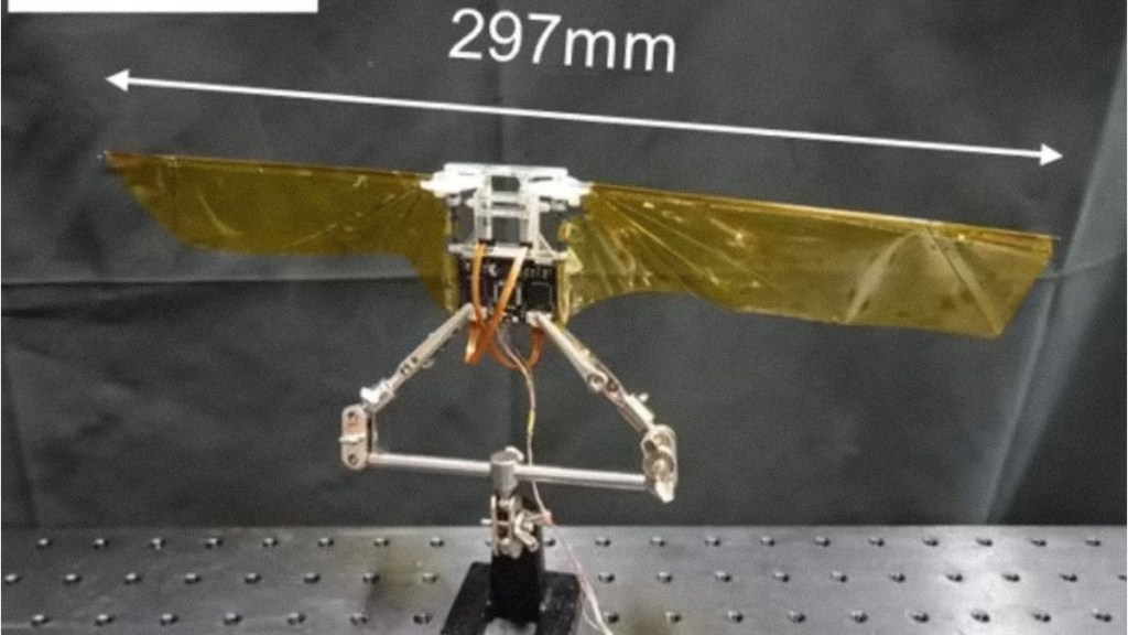 Un ‘colibrí robot’ está más cerca de volar a&nbsp;Marte
