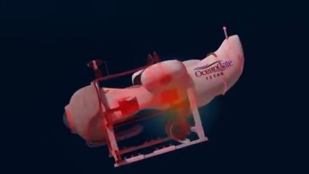 Esta animación de la implosión del Titán consigue 10 millones de visualizaciones en pocos&nbsp;días