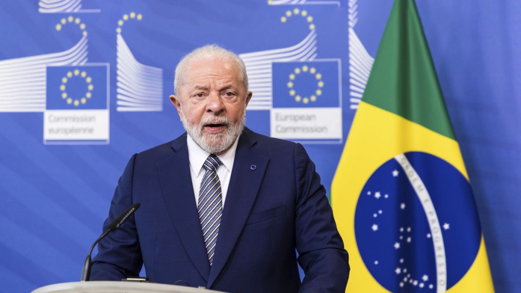 Lula reitera desde Bruselas que quiere un acuerdo «equilibrado» entre la UE y el&nbsp;Mercosur