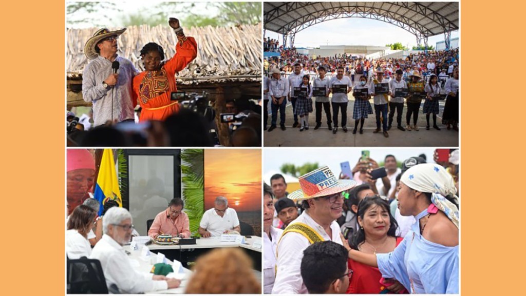 Una semana de gobierno junto al pueblo en&nbsp;Colombia