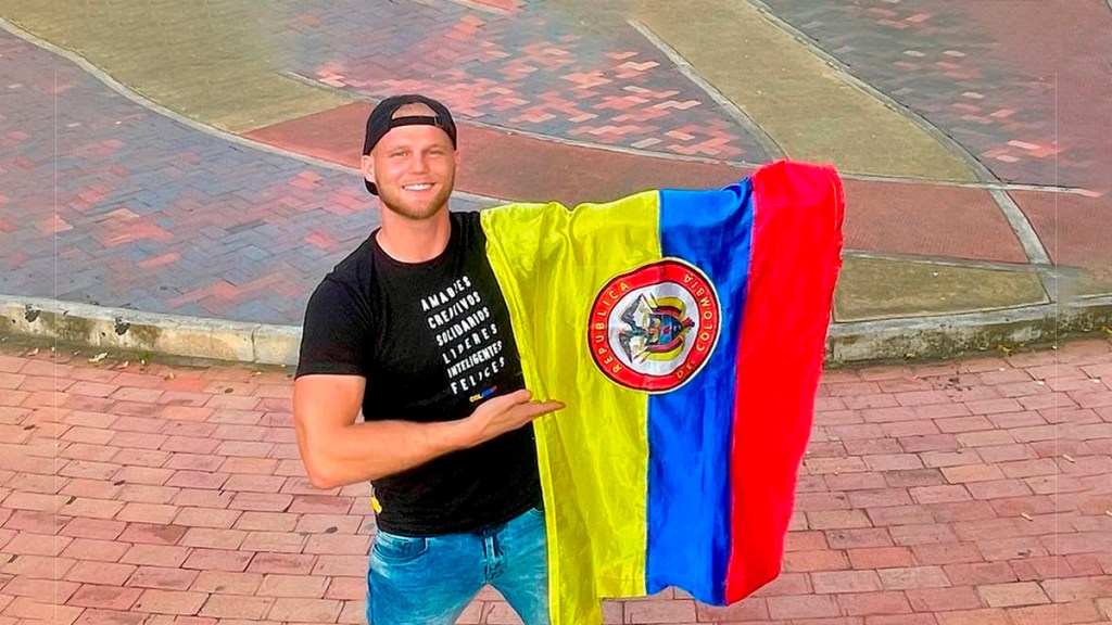 Polémica por la prohibición a un ‘influencer’ rusoalemán de portar la camiseta de la selección de&nbsp;Colombia