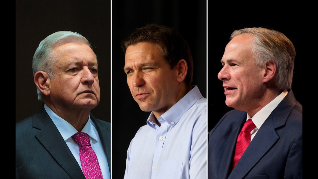 «DeSantis quiere rebasar por la derecha a Trump»: López Obrador critica campaña antimigrante en&nbsp;EE.UU.
