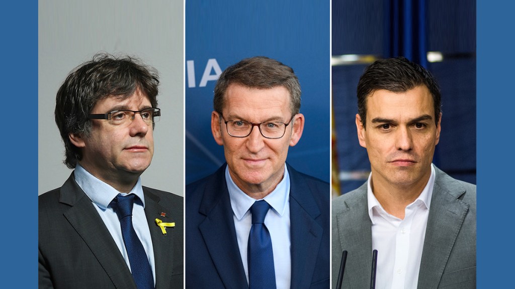La amnistía a independentistas catalanes centra las negociaciones para la formación de Gobierno en&nbsp;España