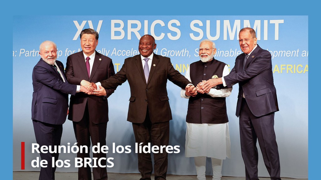 Reunión de los líderes de los&nbsp;BRICS