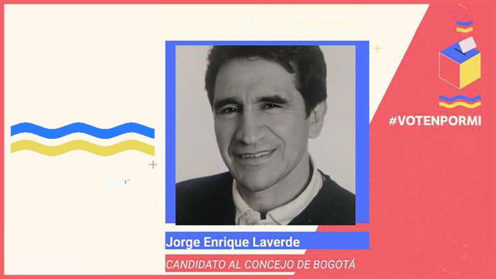 Jorge Enrique Laverde quiere ser la voz de los maestros en el Concejo de&nbsp;Bogotá