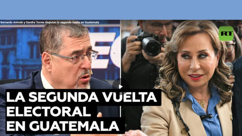 Bernardo Arévalo y Sandra Torres disputan la segunda vuelta en&nbsp;Guatemala