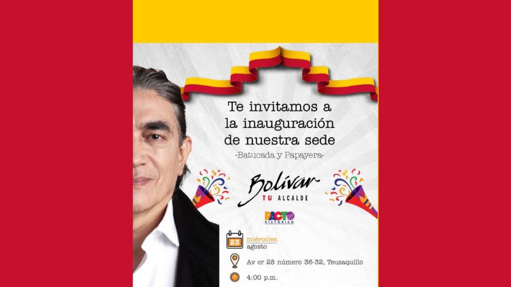 Inauguran Sede central de campaña Gustavo Bolívar alcalde de&nbsp;Bogotá