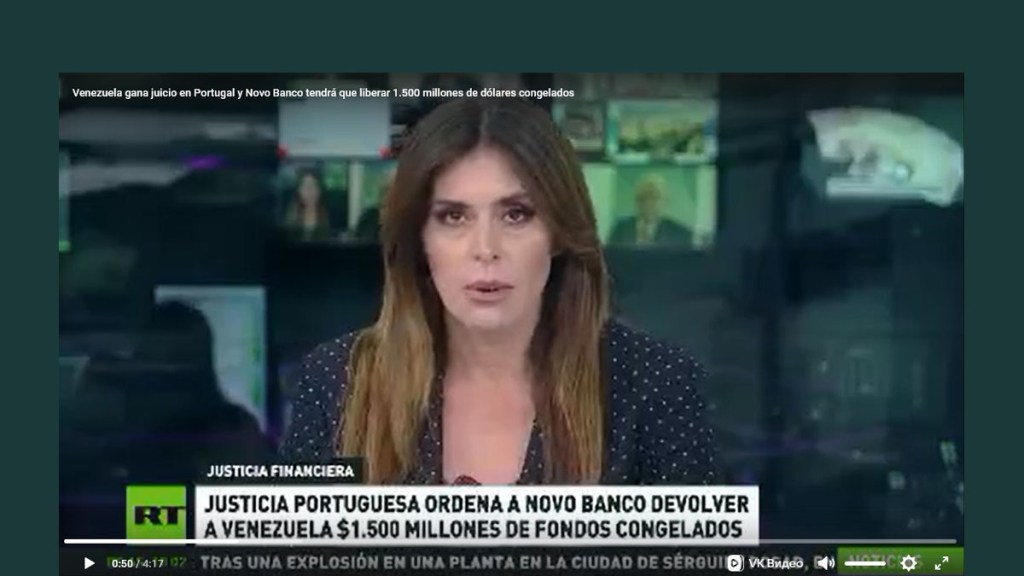 Venezuela gana juicio en Portugal y Novo Banco tendrá que liberar 1.500 millones de dólares&nbsp;congelados