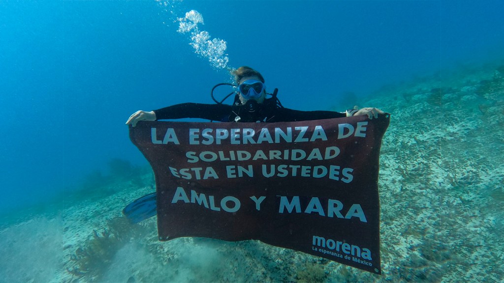 Sargazo en Quintana Roo un problema serio; Laura&nbsp;Beristain