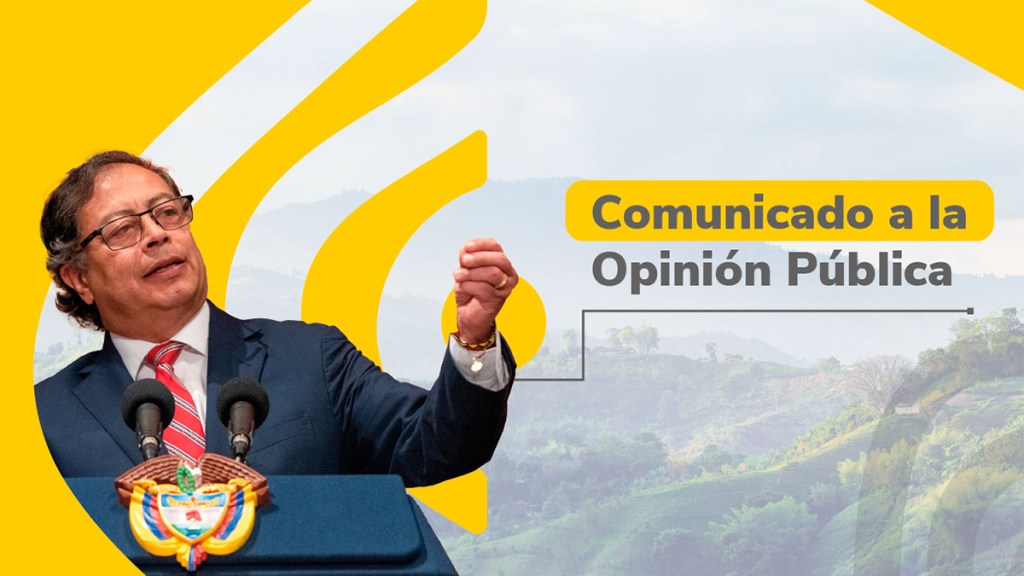 Presidencia de Colombia&nbsp;comunica
