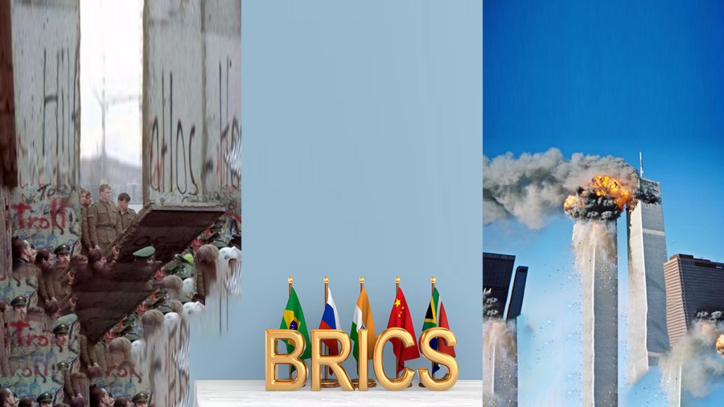 La caída del Muro de Berlín, de las Torres Gemelas y el auge del BRICS: tres mundos en más de 30&nbsp;años