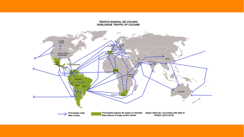 El narcotráfico se va adueñando de&nbsp;Latinoamérica