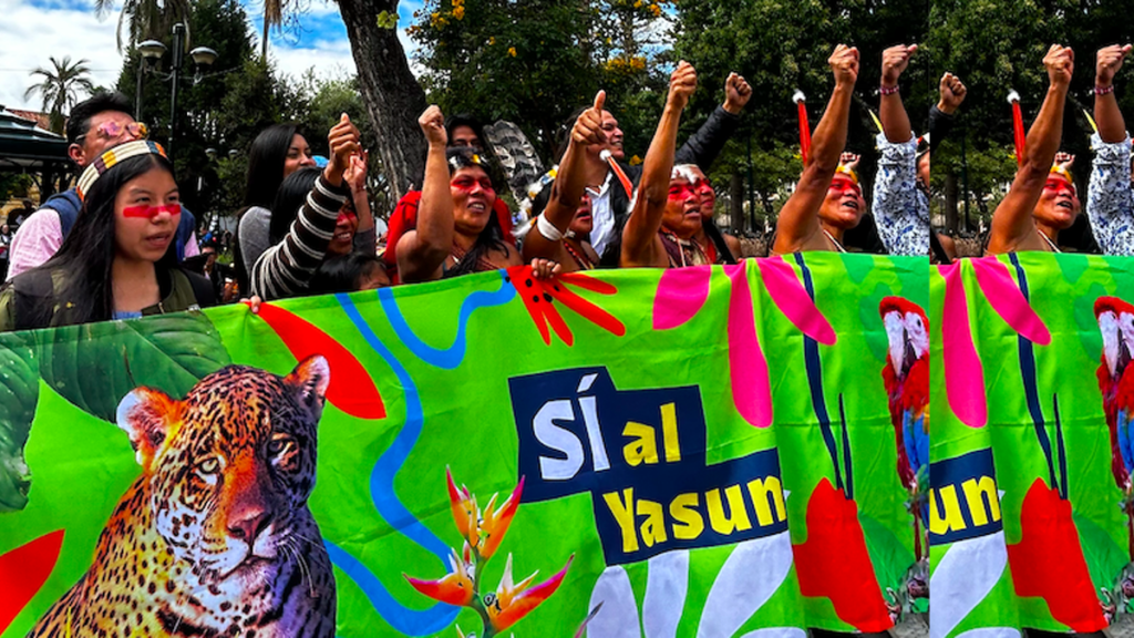 La defensa del Yasuní como lucha de clases y las elecciones&nbsp;anticipadas