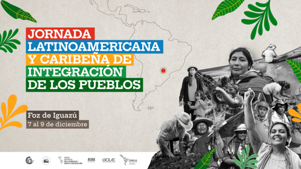 Movimientos populares e intelectuales se reunirán en Foz de Iguazú para debatir la integración de los&nbsp;pueblos