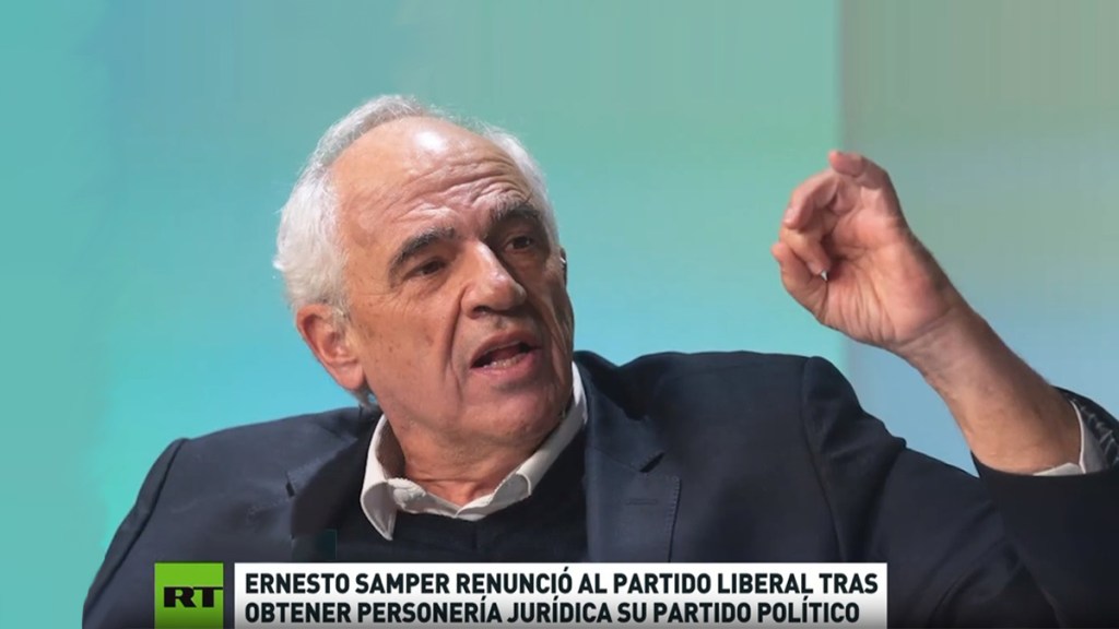 Ernesto Samper renuncia al Partido Liberal tras obtener personería jurídica su partido&nbsp;político