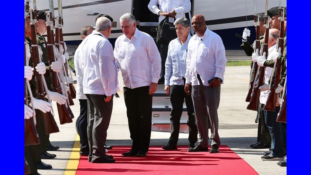 Encabeza Miguel Díaz-Canel delegación de Cuba a cumbre de&nbsp;Palenque