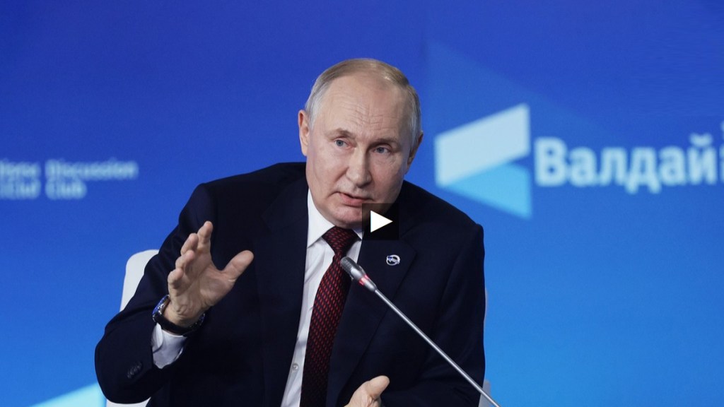 Putin describe los principios del orden mundial al que Rusia&nbsp;aspira