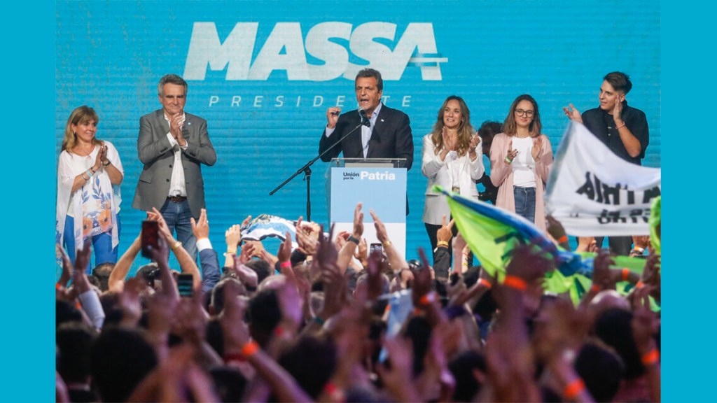 Tras una remontada histórica, Massa defenderá la democracia en el balotaje frente a&nbsp;Milei
