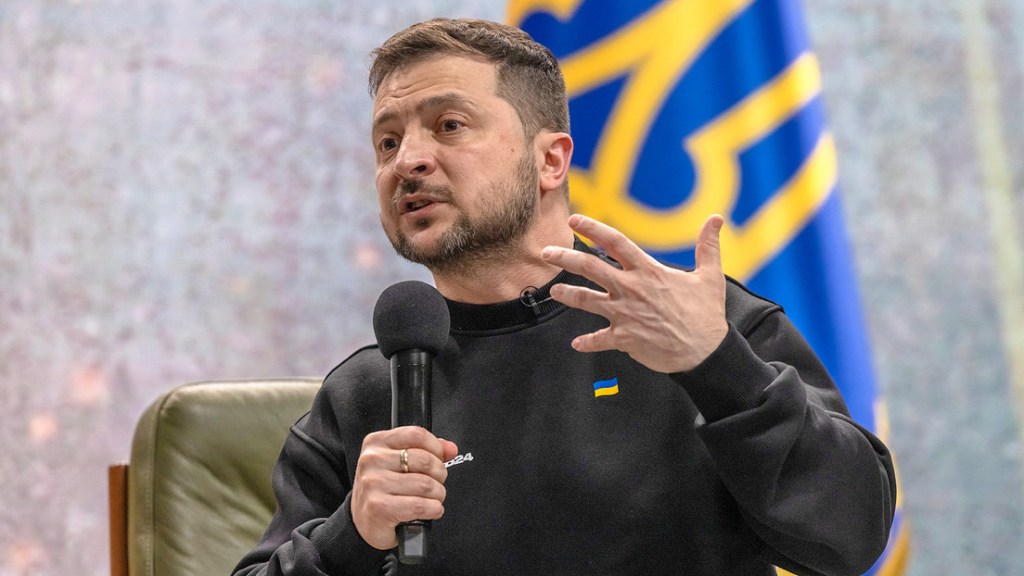 Zelenski se queja de que Rusia no se siente&nbsp;aislada