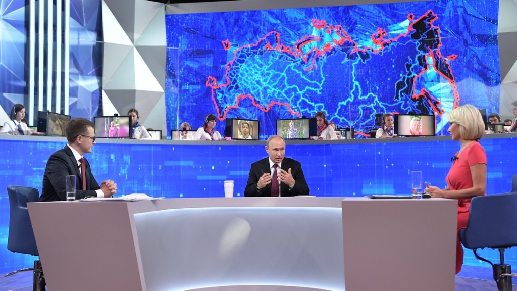 ¿En qué consiste la tradicional maratón de preguntas y respuestas con Vladímir&nbsp;Putin?