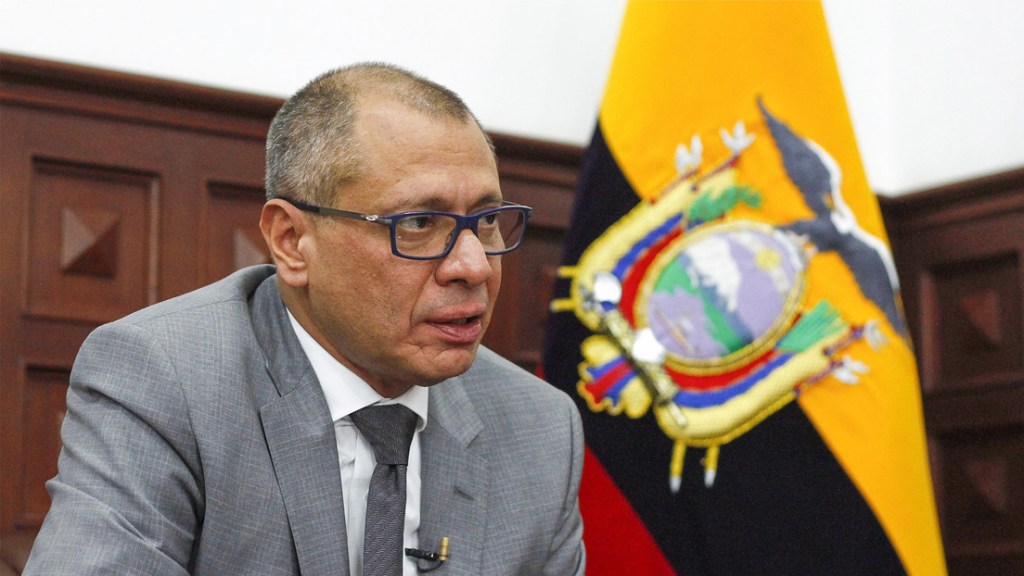 El exvicepresidente ecuatoriano Jorge Glas pide oficialmente asilo diplomático a&nbsp;México