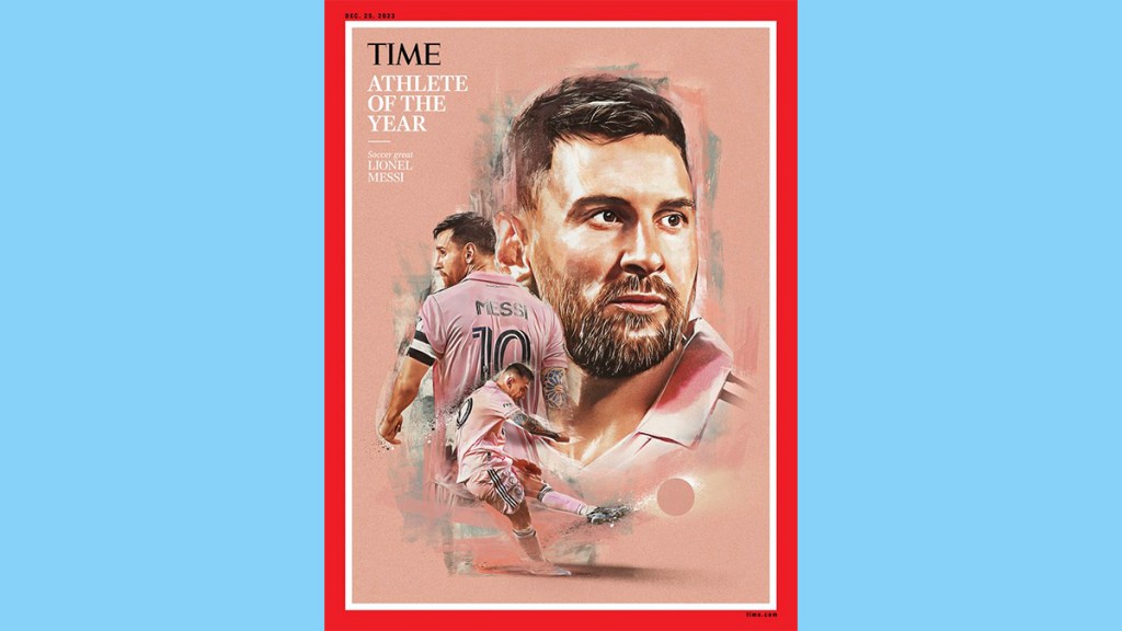 La revista Time nombra a Lionel Messi ‘Atleta del año&nbsp;2023’