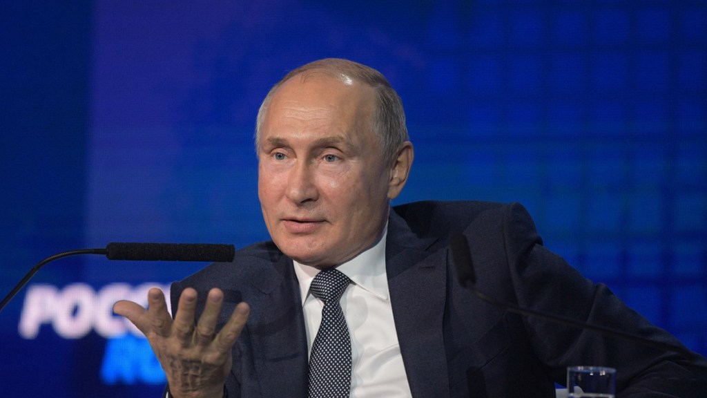 Putin: La tasa de crecimiento de Rusia supera ahora a la de todos los países de la&nbsp;UE
