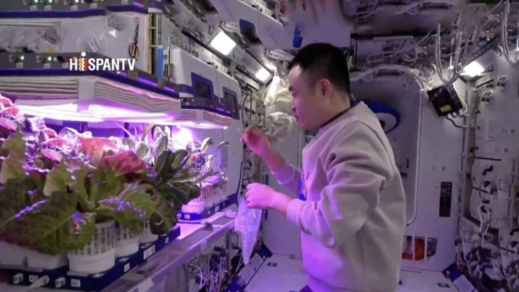 Nave espacial china muestra cómo se vivió primer día de 2024 en&nbsp;órbita