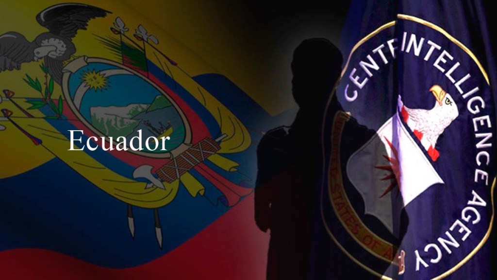 Las manos sucias de la CIA y la DEA en&nbsp;Ecuador