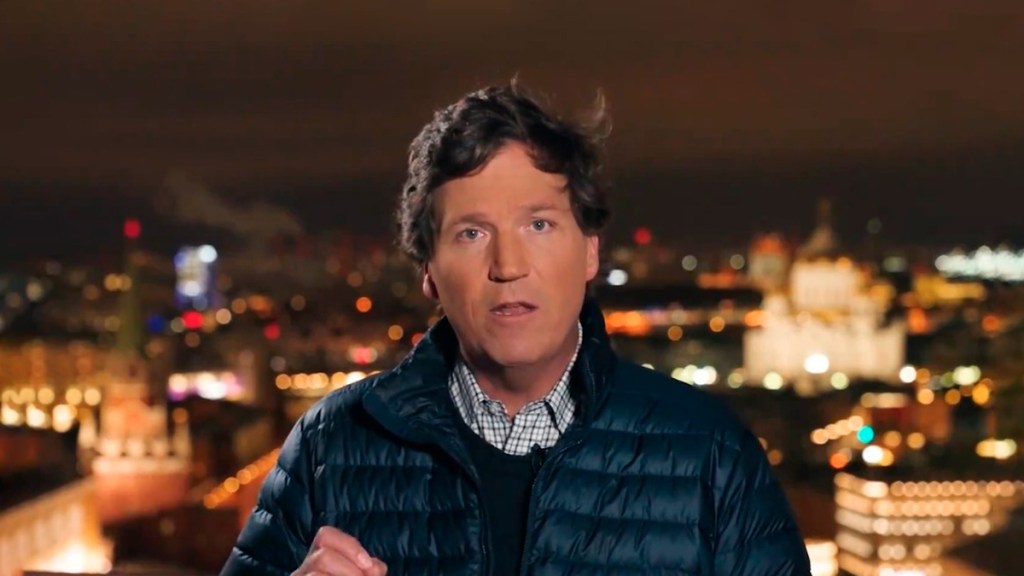 El Kremlin confirma que Tucker Carlsonentrevistó a Vladímir&nbsp;Putin