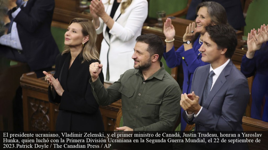 La oposición canadiense pide la dimisión de Trudeau por «mentir» sobre la invitación de un veterano nazi a la recepción de&nbsp;Zelenski