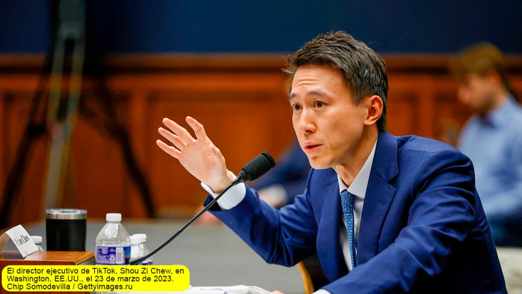 El director ejecutivo de TikTok se dirige a sus usuarios&nbsp;estadounidenses