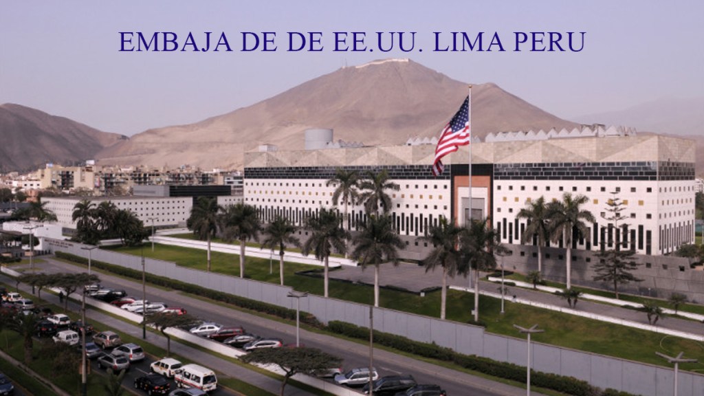 Embajada de EEUU en Lima-Perú, manipula a las Fuerzas&nbsp;Armadas
