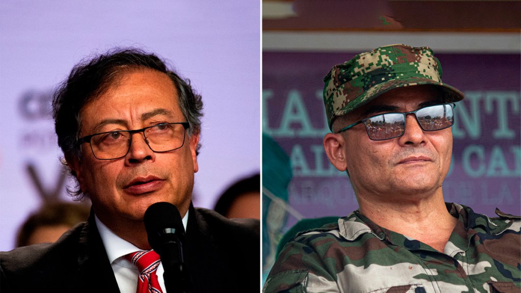 Petro: «Quiero que cojan vivo a ‘Iván Mordisco’, no me lo&nbsp;maten»