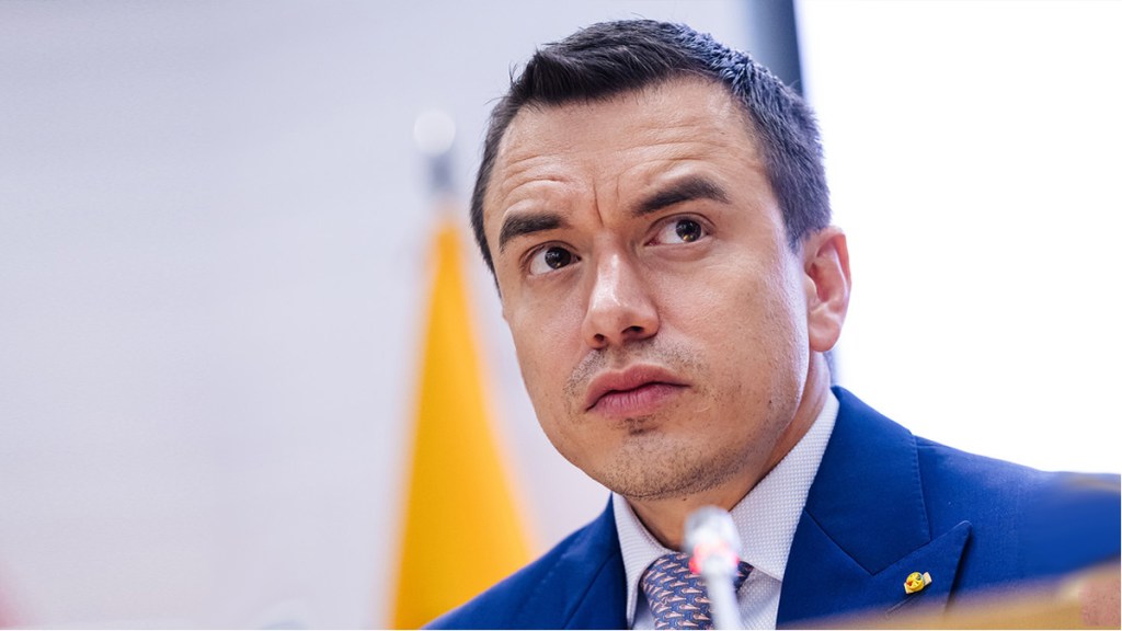 Noboa espera sacar rédito de consulta y referéndum en un Ecuador en&nbsp;ebullición