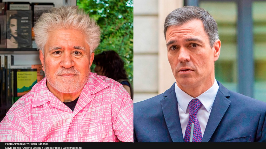 «Me puse a llorar como un niño»: Almodóvar reacciona a la carta de&nbsp;Sánchez
