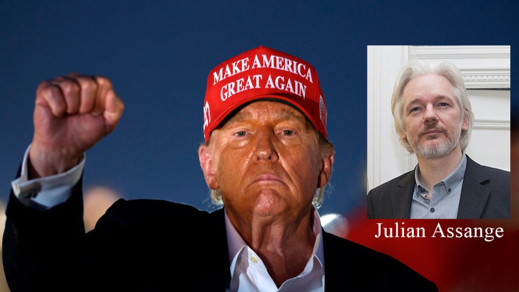 Trump considera indultar a Julian&nbsp;Assange