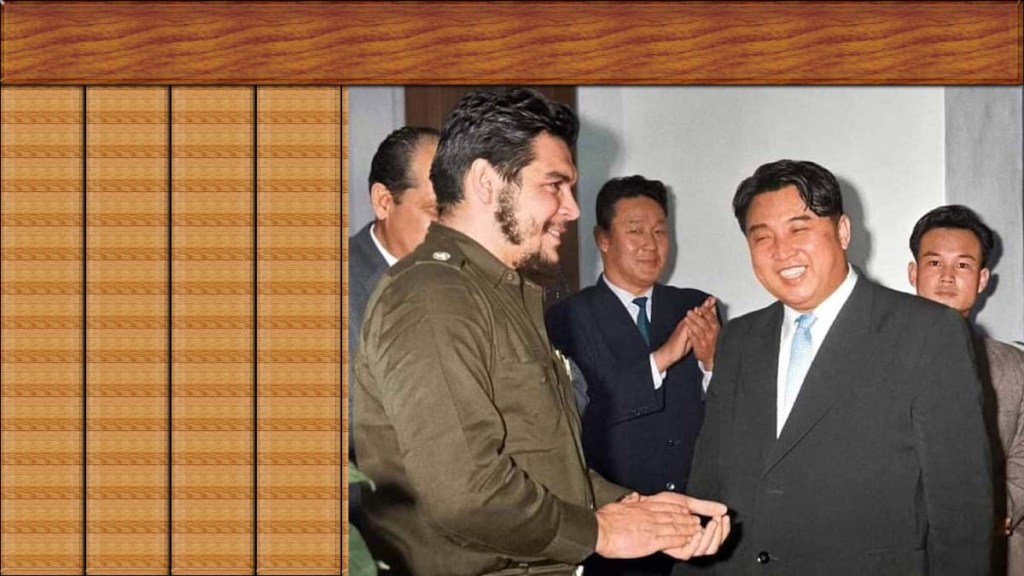 Así fue la reunión del Presidente Kim Il Sung y el Che&nbsp;Guevara