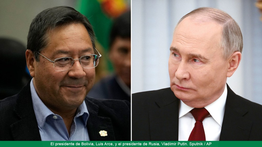 Putin mantiene con el presidente de Bolivia su primera conversación telefónica tras la&nbsp;investidura
